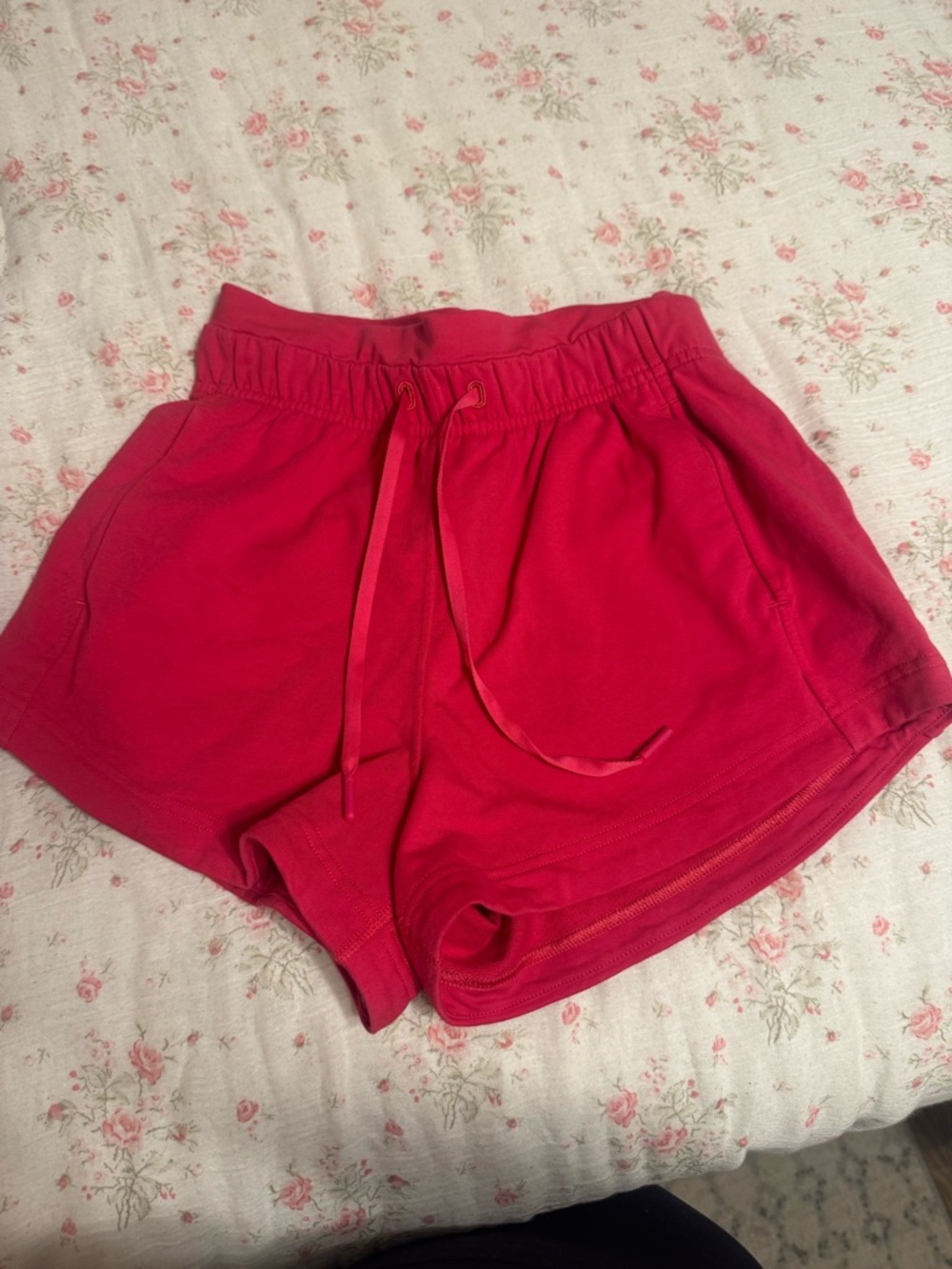 lululemon athletica Hot Pink Drawstring Athletic Shorts